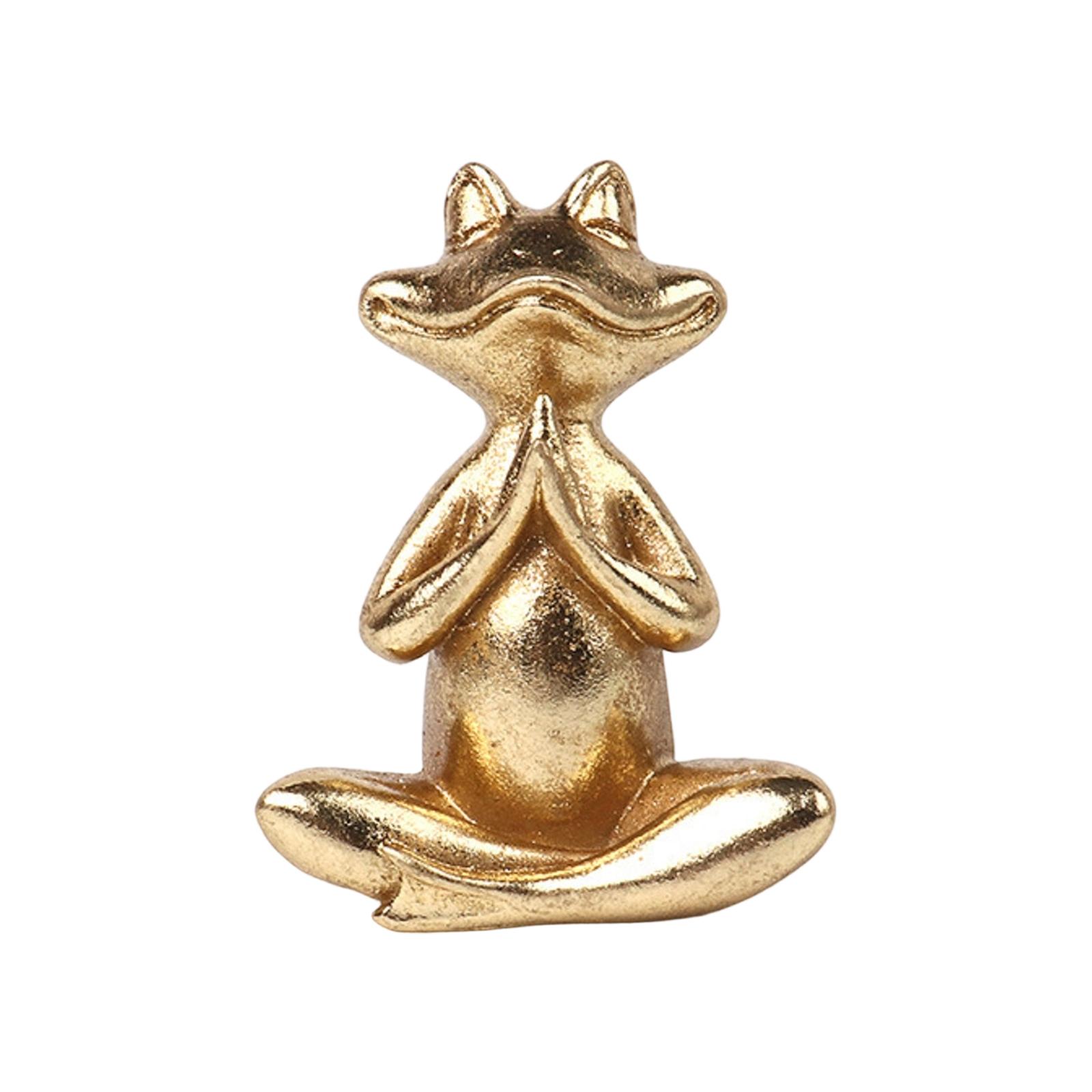 Yoga Frogs Ornament Creatives Home Decoration One Size
Yoga Frogs Ornament Creatives Home Decoration One Size