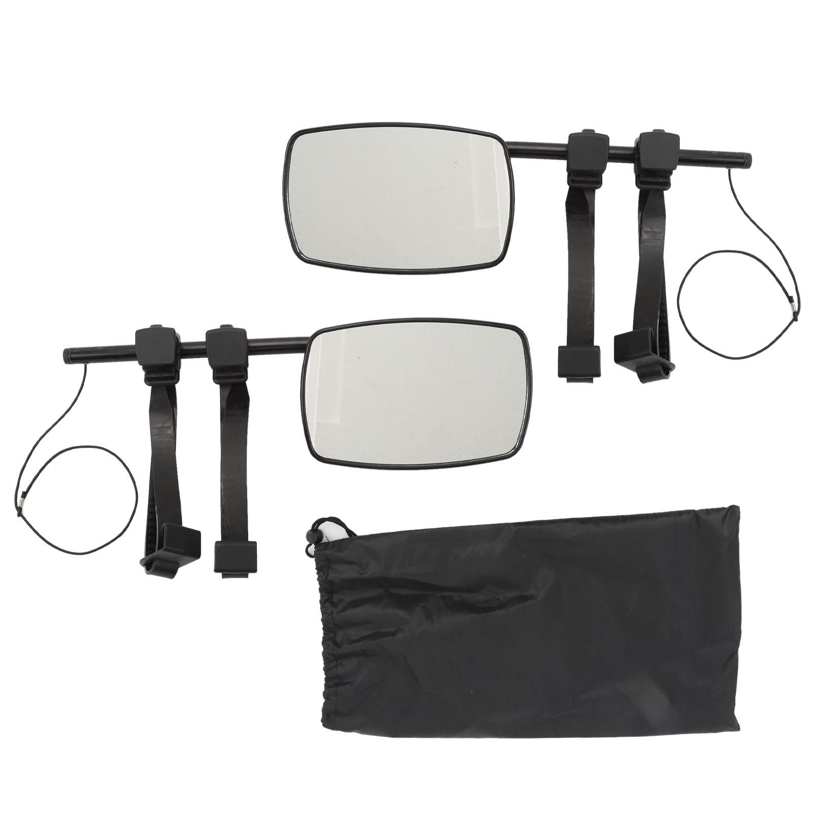 Pair of Towing Mirror Extenders 360 Degree Adjustable Universal Fit Trailer Tow Mirrors for Car
Pair of Towing Mirror Extenders 360 Degree Adjustable Universal Fit Trailer Tow Mirrors for Car