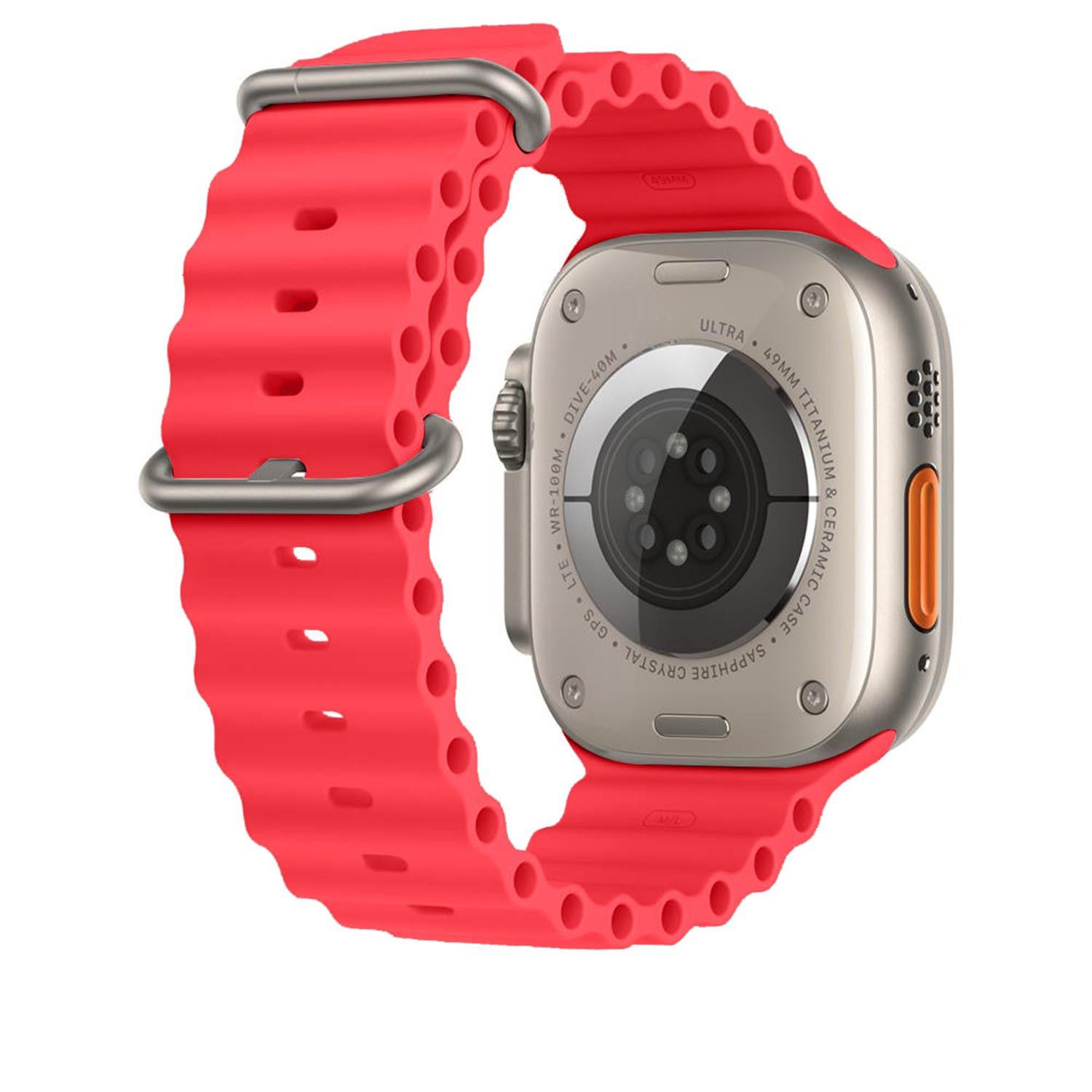 (SU)Ремешок Ocean для Apple-Watch 8/7/SE/series 6/5/4/3/2/1 42 мм 44 мм 45 мм, регулируемая петля с титановой пряжкой, спортивный ремешок
(SU)Ремешок Ocean для Apple-Watch 8/7/SE/series 6/5/4/3/2/1 42 мм 44 мм 45 мм, регулируемая петля с титановой пряжкой, спортивный ремешок