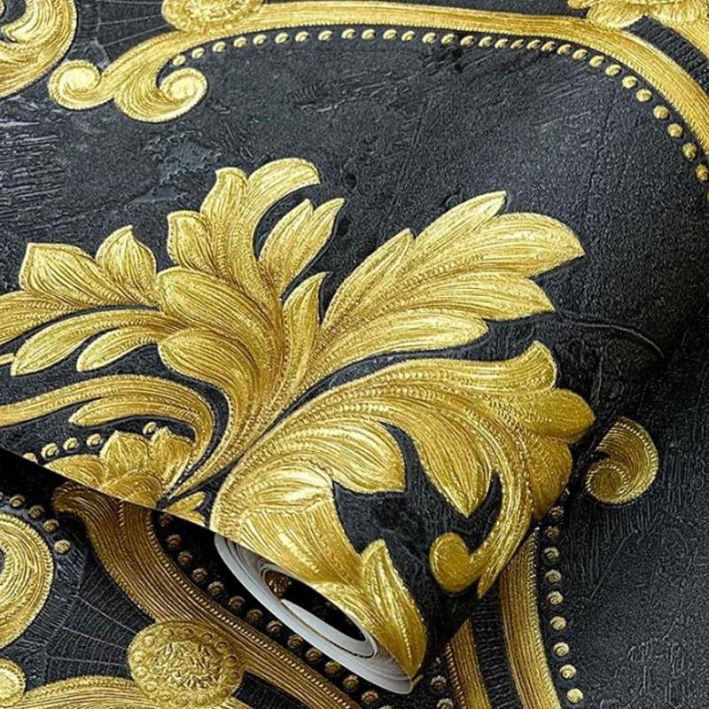 3d Тиснені Дамаск Шпалери Спальня Вітальня Фон Квіткові Шпалери Домашній Декор 0. 53x9.5m чорний
3d Тиснені Дамаск Шпалери Спальня Вітальня Фон Квіткові Шпалери Домашній Декор 0. 53x9.5m чорний