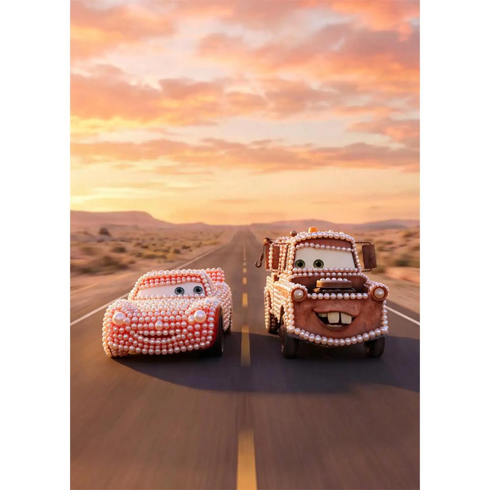 Disney Lightning McQueen Mater Creative Pearl Art Kit 5D DIY Pearl Embroidery Mosaic Cross-Stitch Kit for Home Decor 30x40
Disney Lightning McQueen Mater Creative Pearl Art Kit 5D DIY Pearl Embroidery Mosaic Cross-Stitch Kit for Home Decor 30x40