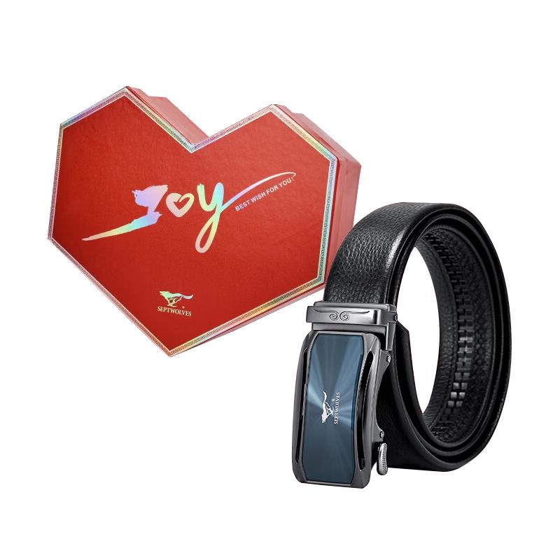Septwolves Men s Automatic Buckle Leather Belt 120cm -130cm
Septwolves Men s Automatic Buckle Leather Belt 120cm -130cm