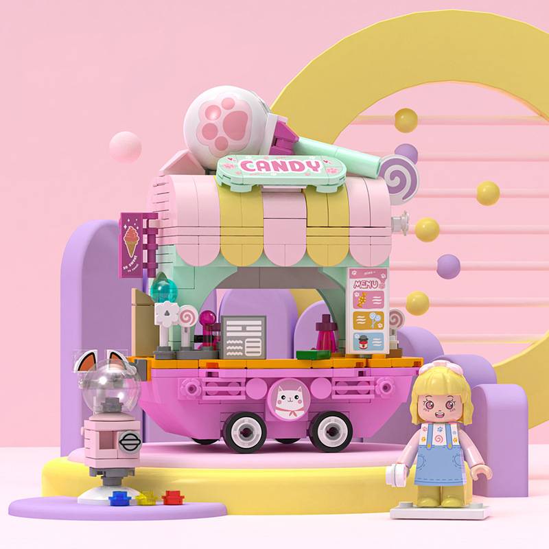 Building House Candy Blocks Assembling Toys Desktop Decoration Gift Girl Candy,328pcs
Building House Candy Blocks Assembling Toys Desktop Decoration Gift Girl Candy,328pcs