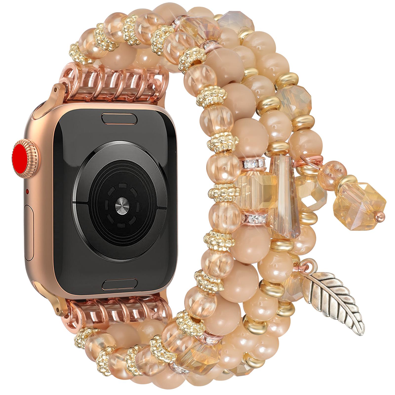 Браслет из бусин для Apple Watch Series 11 10 42 мм / 9 8 7 41 мм / SE3 SE2 SE 6 5 4 40 мм / 3 2 1 38 мм Запасной ремешок для часов A
Браслет из бусин для Apple Watch Series 11 10 42 мм / 9 8 7 41 мм / SE3 SE2 SE 6 5 4 40 мм / 3 2 1 38 мм Запасной ремешок для часов A