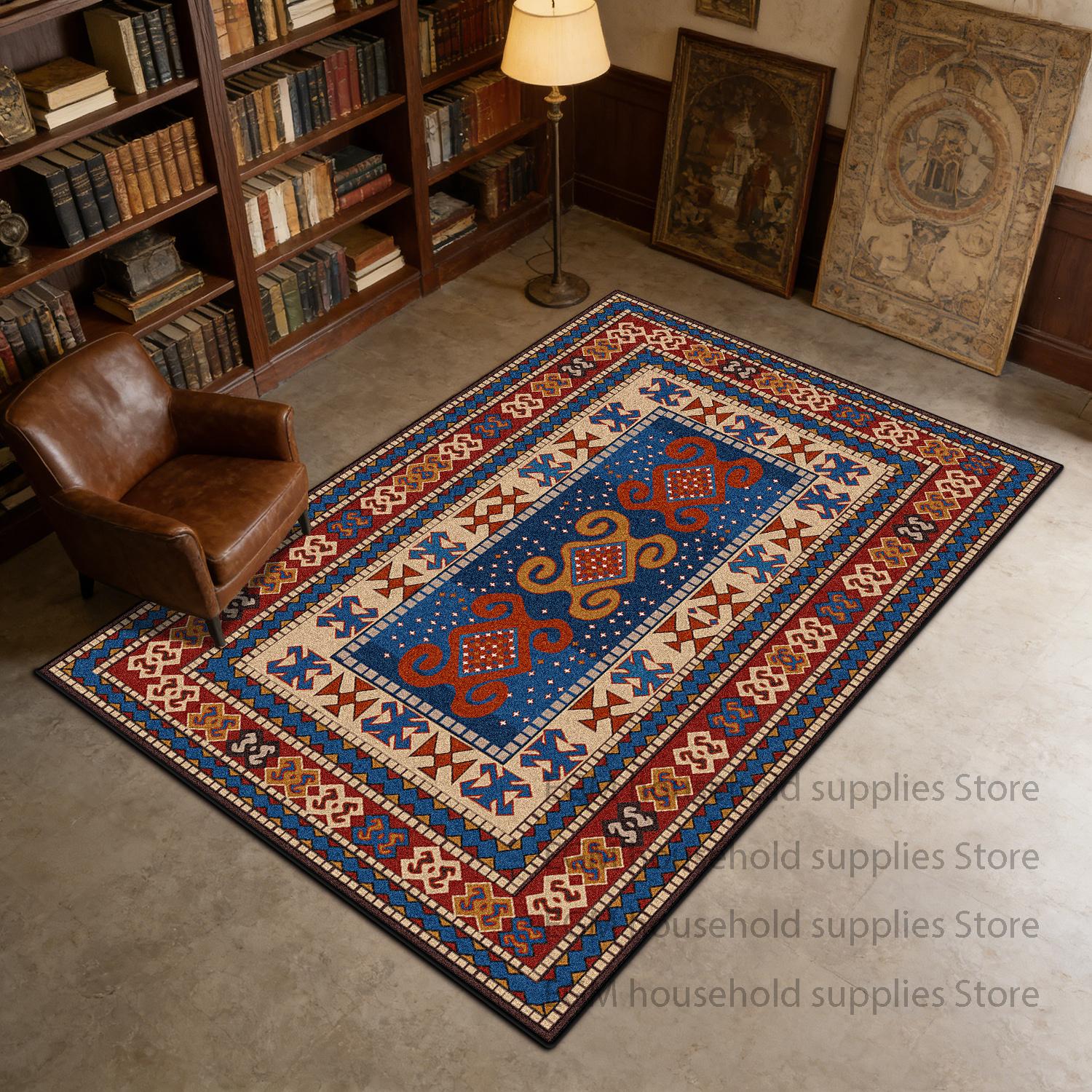 Persian Carpet Retro Living Room Decoration Sofa Area Carpets customizable Rugs Home Bedroom Non-slip Washable Floor Mats study 60x90cm
Persian Carpet Retro Living Room Decoration Sofa Area Carpets customizable Rugs Home Bedroom Non-slip Washable Floor Mats study 60x90cm