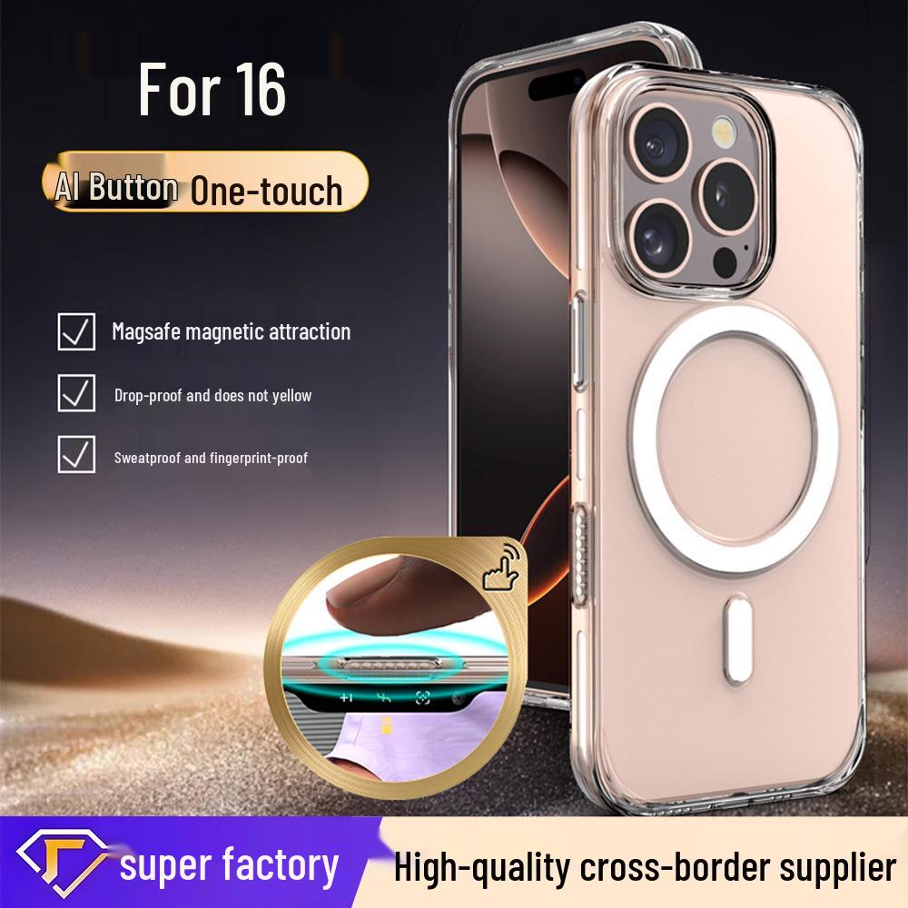 Apple iPhone 16 Pro Max Transparent MagSafe Case with Dynamic Magnetic Design iPhone 16 Pro Max
Apple iPhone 16 Pro Max Transparent MagSafe Case with Dynamic Magnetic Design iPhone 16 Pro Max