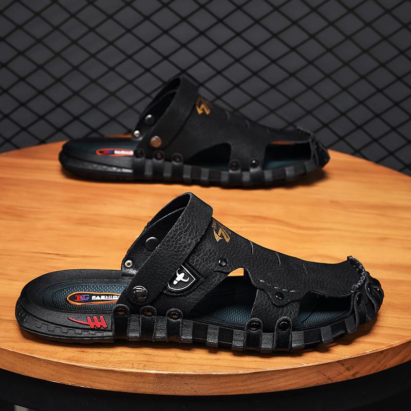 2025 Летние Кожаные Сандалии из Коровьей Кожи Мужские Большого Размера Прошитые Повседневные Сандалии Мода Все Для Отдыха на Пляже и на Открытом Воздухе Шлепанцы 39 чёрный
2025 Летние Кожаные Сандалии из Коровьей Кожи Мужские Большого Размера Прошитые Повседневные Сандалии Мода Все Для Отдыха на Пляже и на Открытом Воздухе Шлепанцы 39 чёрный