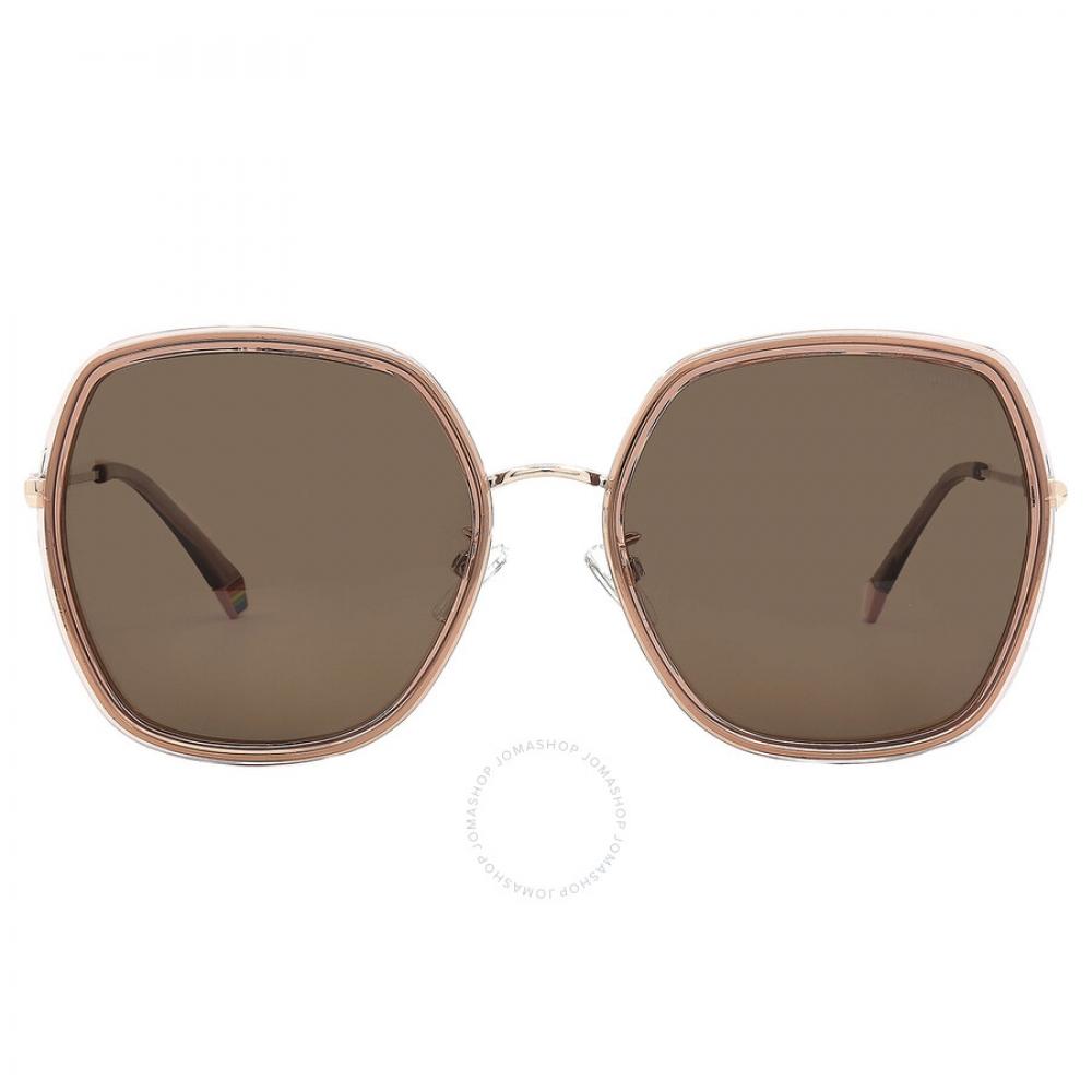 Polaroid Polarized Bronze Geometric Жіночі сонцезахисні окуляри Pld 6153 GS 035j Sp 58
Polaroid Polarized Bronze Geometric Жіночі сонцезахисні окуляри Pld 6153 GS 035j Sp 58