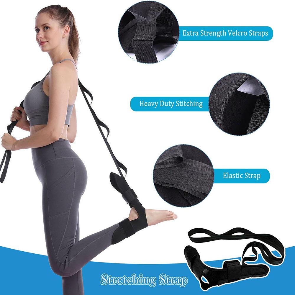 New Yoga Band Flexibility Stretch Leg Fascia Stretcher Strap For Ballet Gym Trainer
New Yoga Band Flexibility Stretch Leg Fascia Stretcher Strap For Ballet Gym Trainer