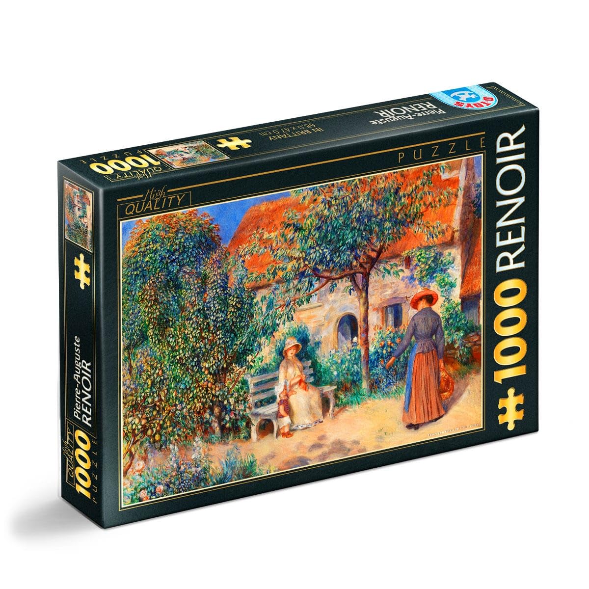 D-Toys 1000-piece jigsaw puzzle, 66909-RE12, Pierre-Auguste Renoir: In Brittany, 47 x 68 cm
D-Toys 1000-piece jigsaw puzzle, 66909-RE12, Pierre-Auguste Renoir: In Brittany, 47 x 68 cm