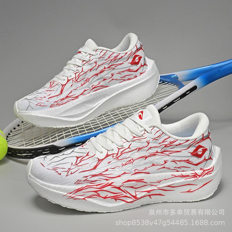 Double mesh thickened high-quality luminous carbon board comfortable soft sole running sports trendy shoes professional marathon racing shoes 34
Double mesh thickened high-quality luminous carbon board comfortable soft sole running sports trendy shoes professional marathon racing shoes 34