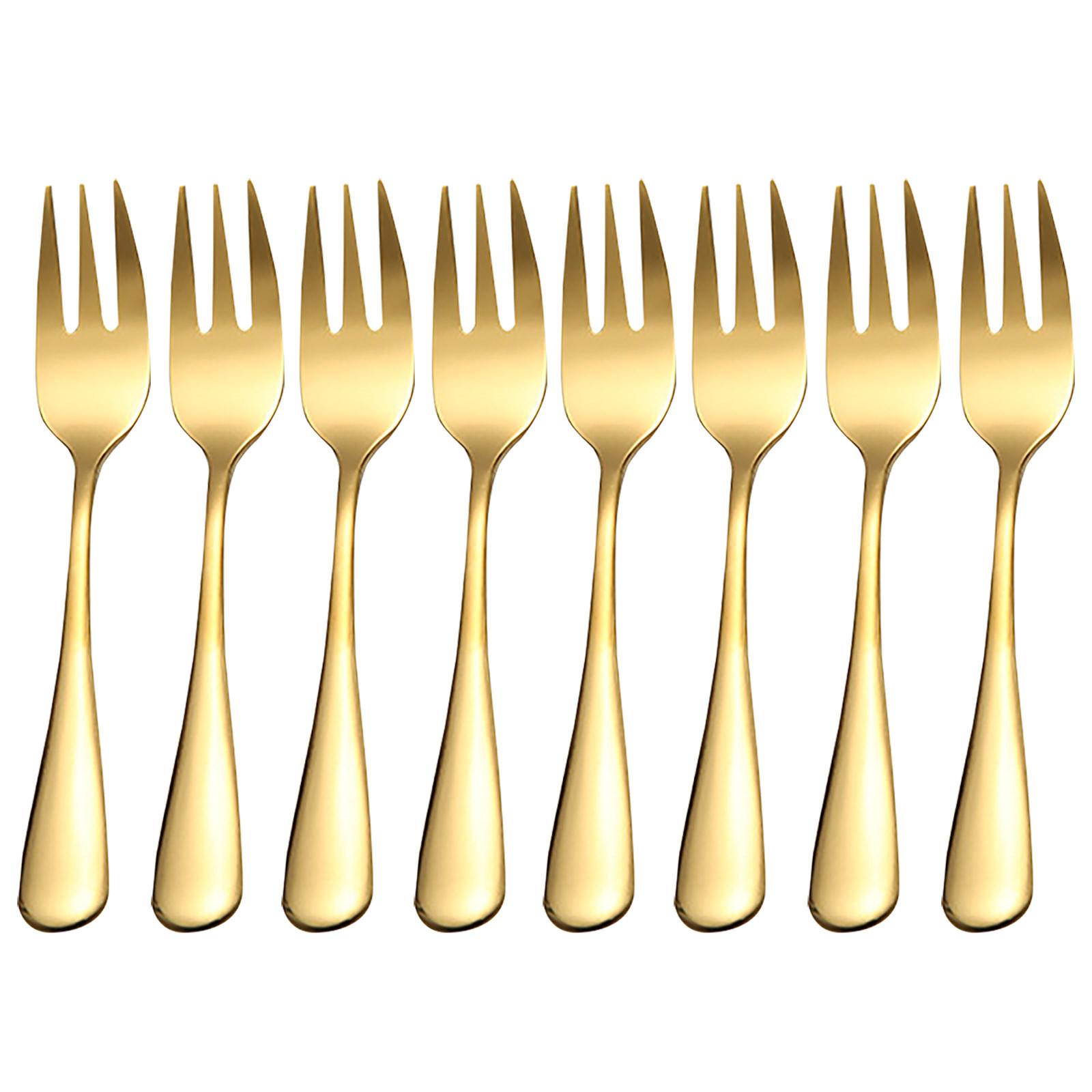 Stainless Steel Colourful Forks 8PC for Fruit Desserts Ice Cake Forks золотой
Stainless Steel Colourful Forks 8PC for Fruit Desserts Ice Cake Forks золотой