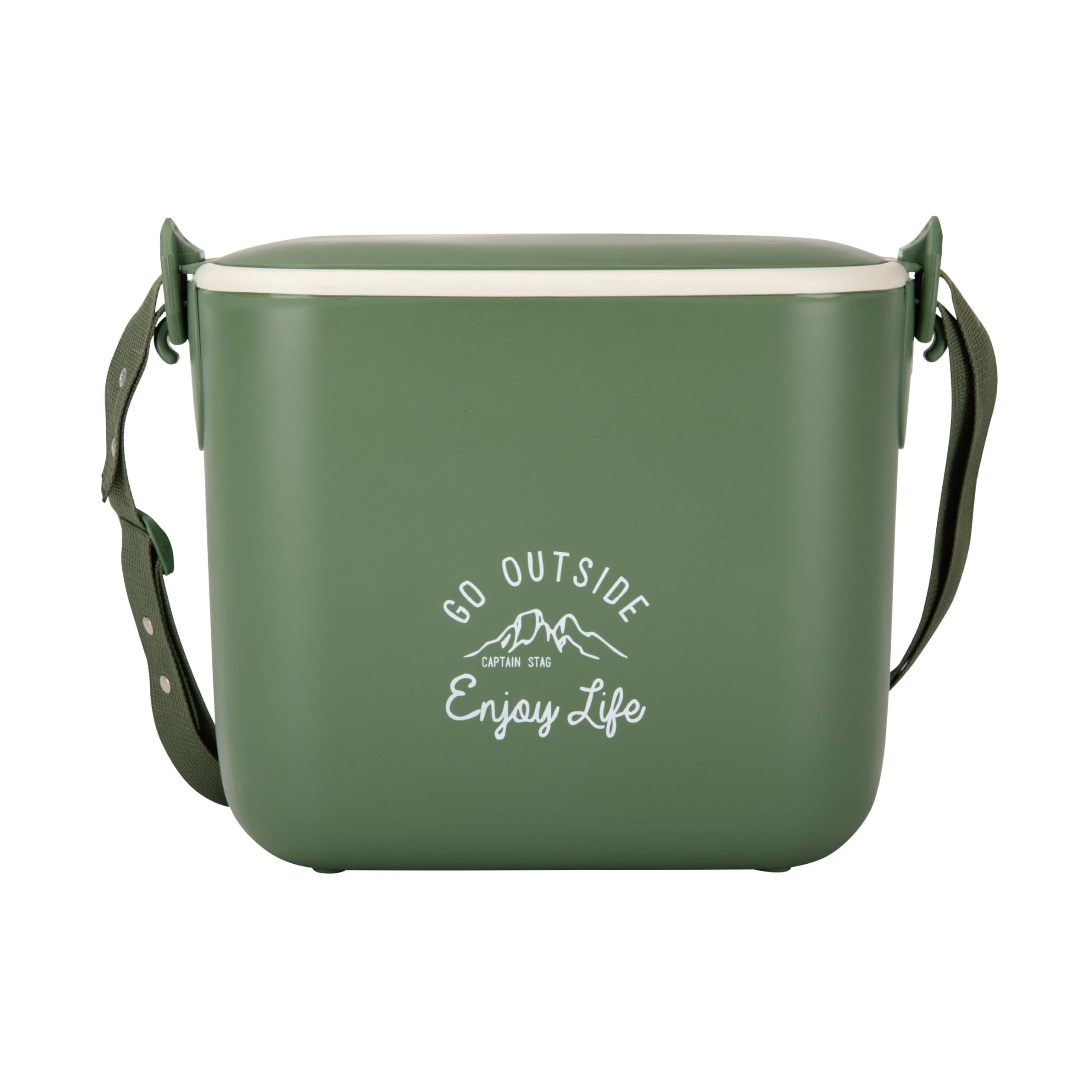 CAPTAIN STAG Cooler Box Cooler Bag Cold Bag Mini Cooler Box Capacity Shoulder Strap Included Olive Monte 5.6L UE-91 оливковий
CAPTAIN STAG Cooler Box Cooler Bag Cold Bag Mini Cooler Box Capacity Shoulder Strap Included Olive Monte 5.6L UE-91 оливковий