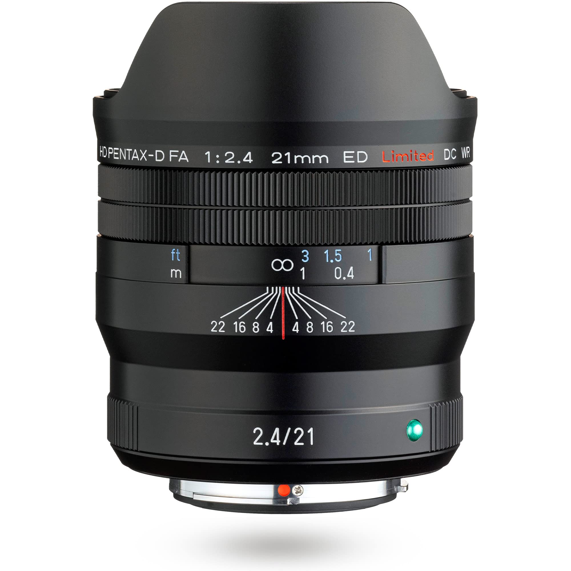 PENTAX HD FA Limited DC WR Чорний ультраширококутний однофокусний об’єктив 28040 PENTAX-D 21mmF2.4ED чорний
PENTAX HD FA Limited DC WR Чорний ультраширококутний однофокусний об’єктив 28040 PENTAX-D 21mmF2.4ED чорний