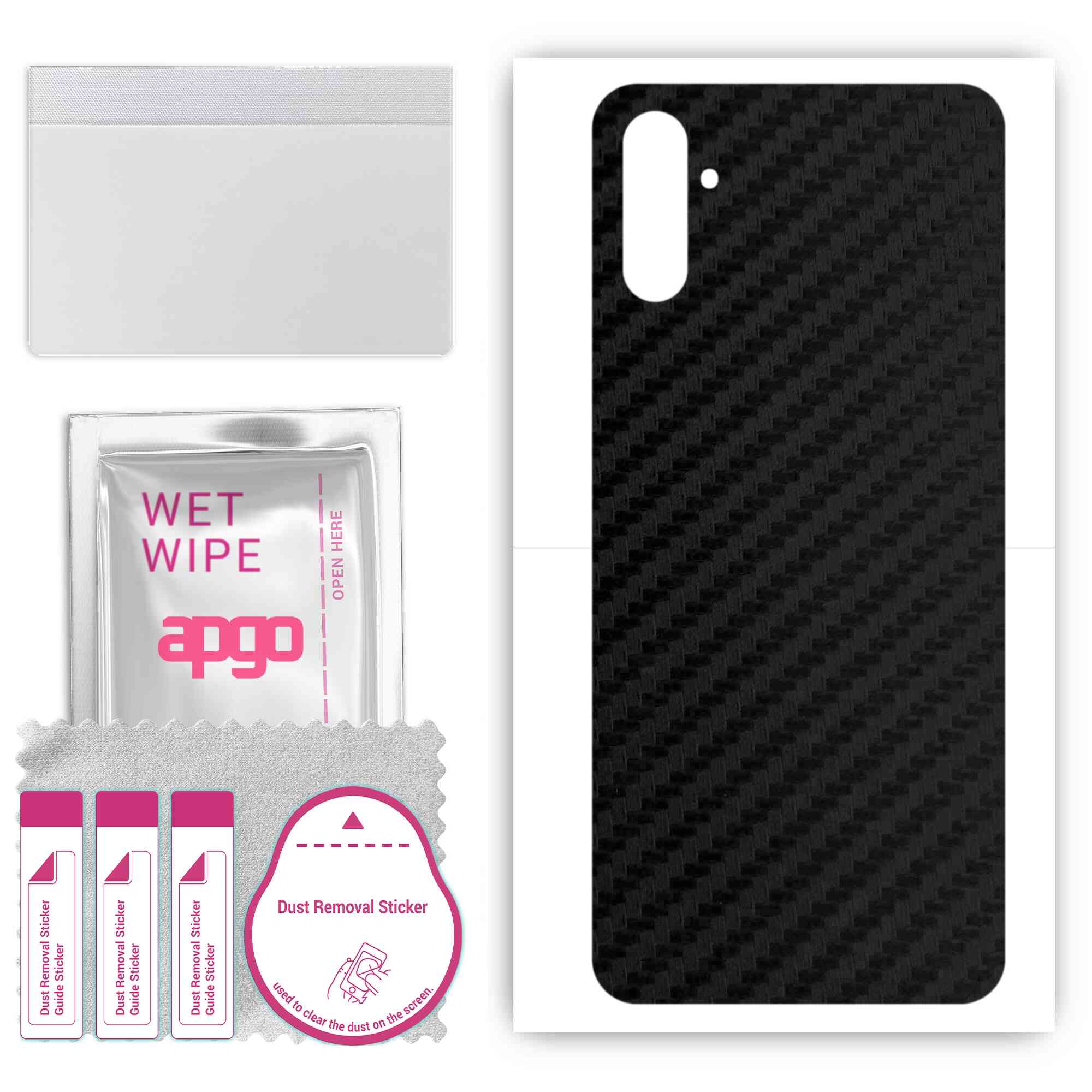 apgo Protective Skin Sticker for the back compatible with Realme Narzo 10A, Wrap Film, Foil, Vinyl - Pattern Carbon Black
apgo Protective Skin Sticker for the back compatible with Realme Narzo 10A, Wrap Film, Foil, Vinyl - Pattern Carbon Black