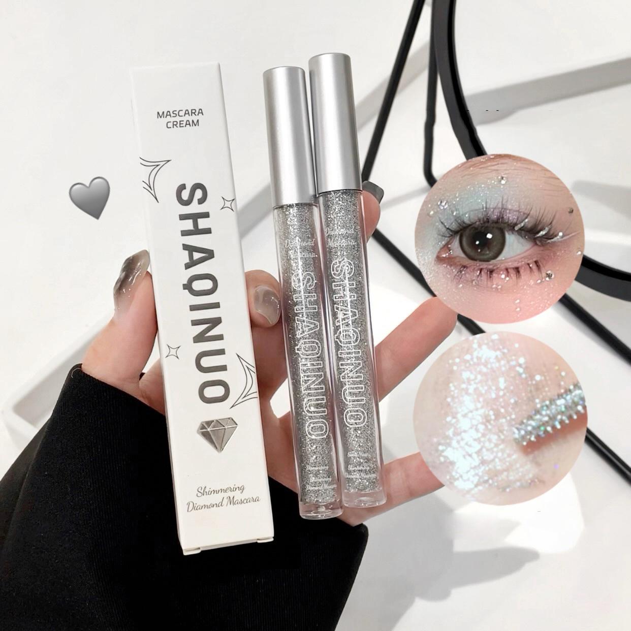 Тушь для ресниц SHAQINUO Shining Lash Mascara, тушь с блестками и бриллиантами, водостойкая, стойкая, быстросохнущая, нежный макияж для женщин
Тушь для ресниц SHAQINUO Shining Lash Mascara, тушь с блестками и бриллиантами, водостойкая, стойкая, быстросохнущая, нежный макияж для женщин