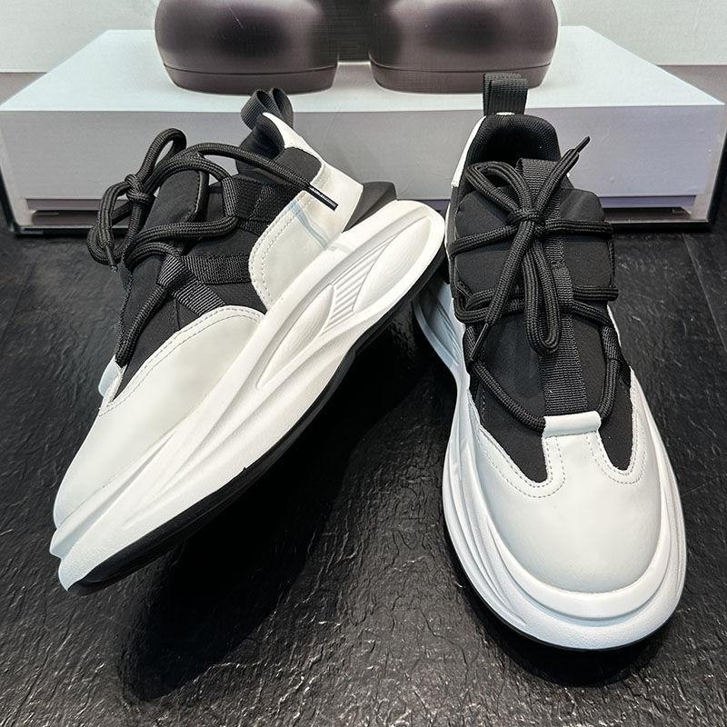 Оригінальне чоловіче повсякденне взуття в сіточку Кросівки Туфлі на платформі Нове повсякденне модне взуття з круглим носком Легке дизайнерське взуття Лідери продажів 2024 року 44 чорний
Оригінальне чоловіче повсякденне взуття в сіточку Кросівки Туфлі на платформі Нове повсякденне модне взуття з круглим носком Легке дизайнерське взуття Лідери продажів 2024 року 44 чорний