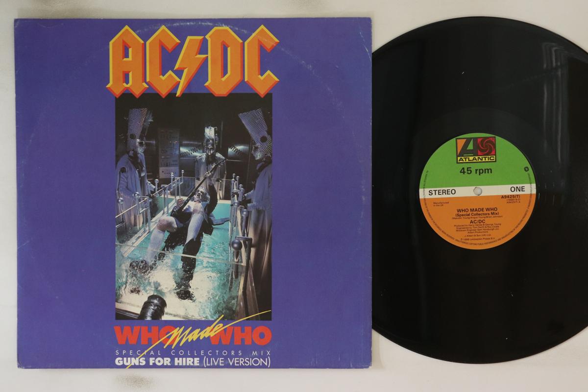 12inch Record AC/DC - Who Made Who (Special Collectors Mi A9425T Atlantic 1986 UK Rock Used
12inch Record AC/DC - Who Made Who (Special Collectors Mi A9425T Atlantic 1986 UK Rock Used