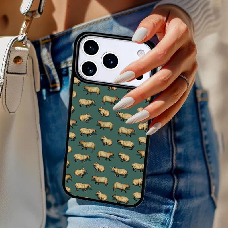 Funny Capybara Phone Case For iPhone 17 Air 14 15 13 12 Max Cover For Apple 14 15 16 16e 11 Pro Max Plus Coque iPhone 15pro
Funny Capybara Phone Case For iPhone 17 Air 14 15 13 12 Max Cover For Apple 14 15 16 16e 11 Pro Max Plus Coque iPhone 15pro