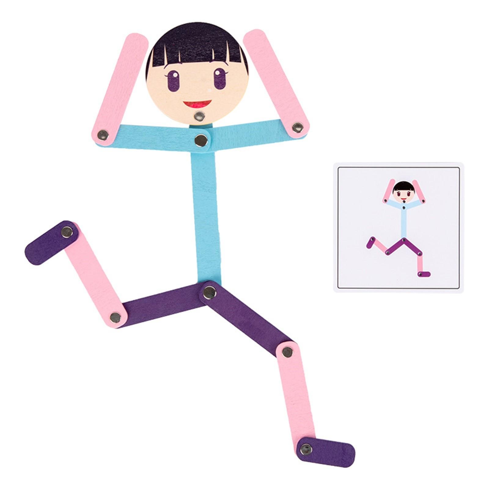 Wood Stickman Puzzle Toys - Stickman Toy, New Wooden Stick Man Toy, Kids Coordination Exercise Toy For Educational Game Gift One Size
Wood Stickman Puzzle Toys - Stickman Toy, New Wooden Stick Man Toy, Kids Coordination Exercise Toy For Educational Game Gift One Size