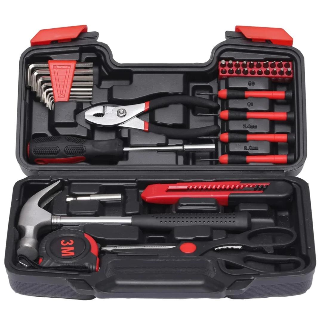 Набор из 39 предметов Комбинированный набор инструментов Хозяйственный набор Инструмент для ремонта Daquan Многофункциональный набор 39-piece tool set red
Набор из 39 предметов Комбинированный набор инструментов Хозяйственный набор Инструмент для ремонта Daquan Многофункциональный набор 39-piece tool set red