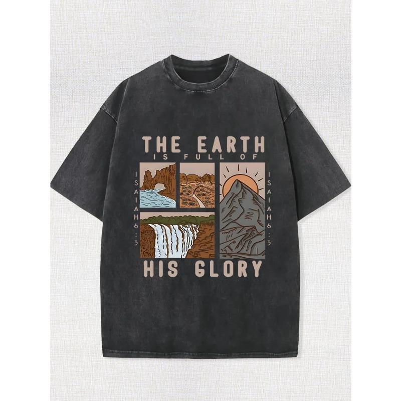THE EARTH HIS GLORY Pattern Vintage Washed High-Quality Cotton Double-Sided Print T-Shirt Men s Old-Style Summer Clothing Crew Neck Top Short Sleeve S чёрный
THE EARTH HIS GLORY Pattern Vintage Washed High-Quality Cotton Double-Sided Print T-Shirt Men s Old-Style Summer Clothing Crew Neck Top Short Sleeve S чёрный