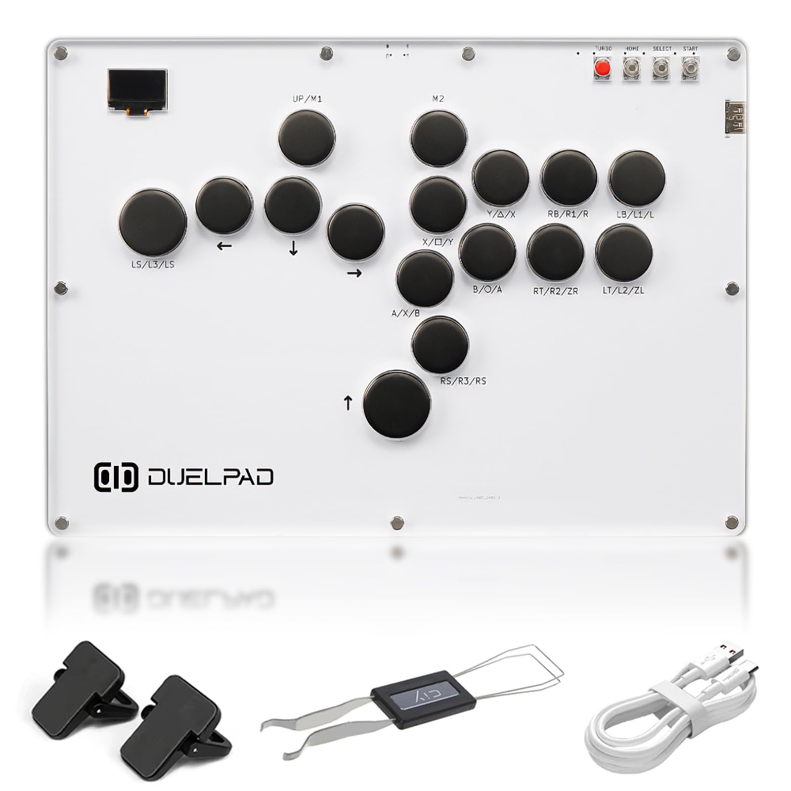 DUELPAD Epig Leverless Akecon Leverless Controller Hot Swap Quiet Thin Heavy Duty Ultra Low Latency PC Switch PS3
DUELPAD Epig Leverless Akecon Leverless Controller Hot Swap Quiet Thin Heavy Duty Ultra Low Latency PC Switch PS3