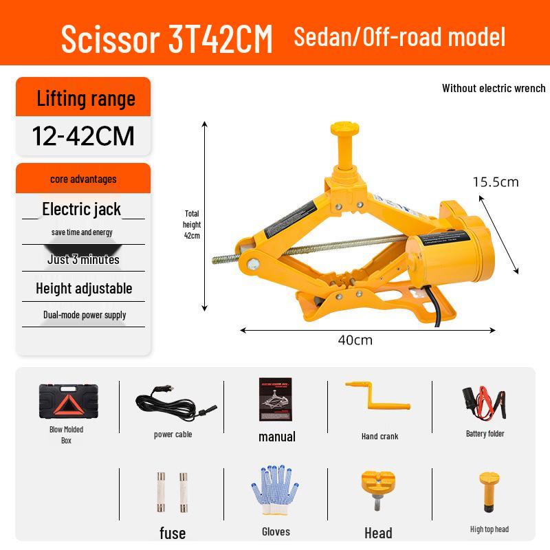 2T/3T Портативный электрический автомобильный домкрат: Беспроводной пульт, Многофункциональный вертикальный подъемник для смены шин
2T/3T Портативный электрический автомобильный домкрат: Беспроводной пульт, Многофункциональный вертикальный подъемник для смены шин