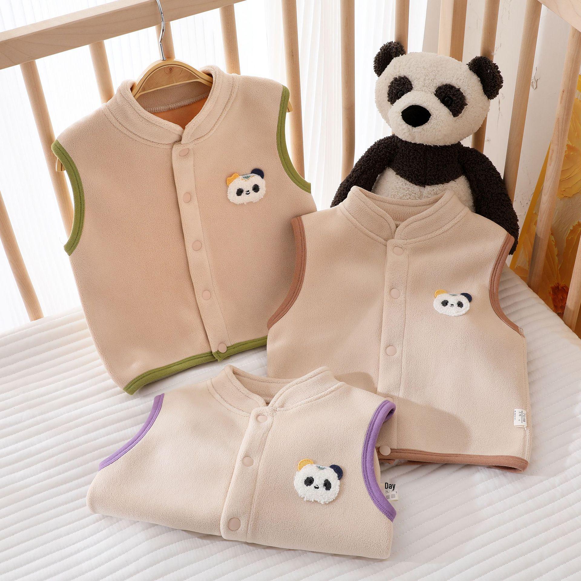 Children s Autumn/Winter Warm Fleece Vest - Infant Class A Innerwear 110 cm темно-зелений колір
Children s Autumn/Winter Warm Fleece Vest - Infant Class A Innerwear 110 cm темно-зелений колір