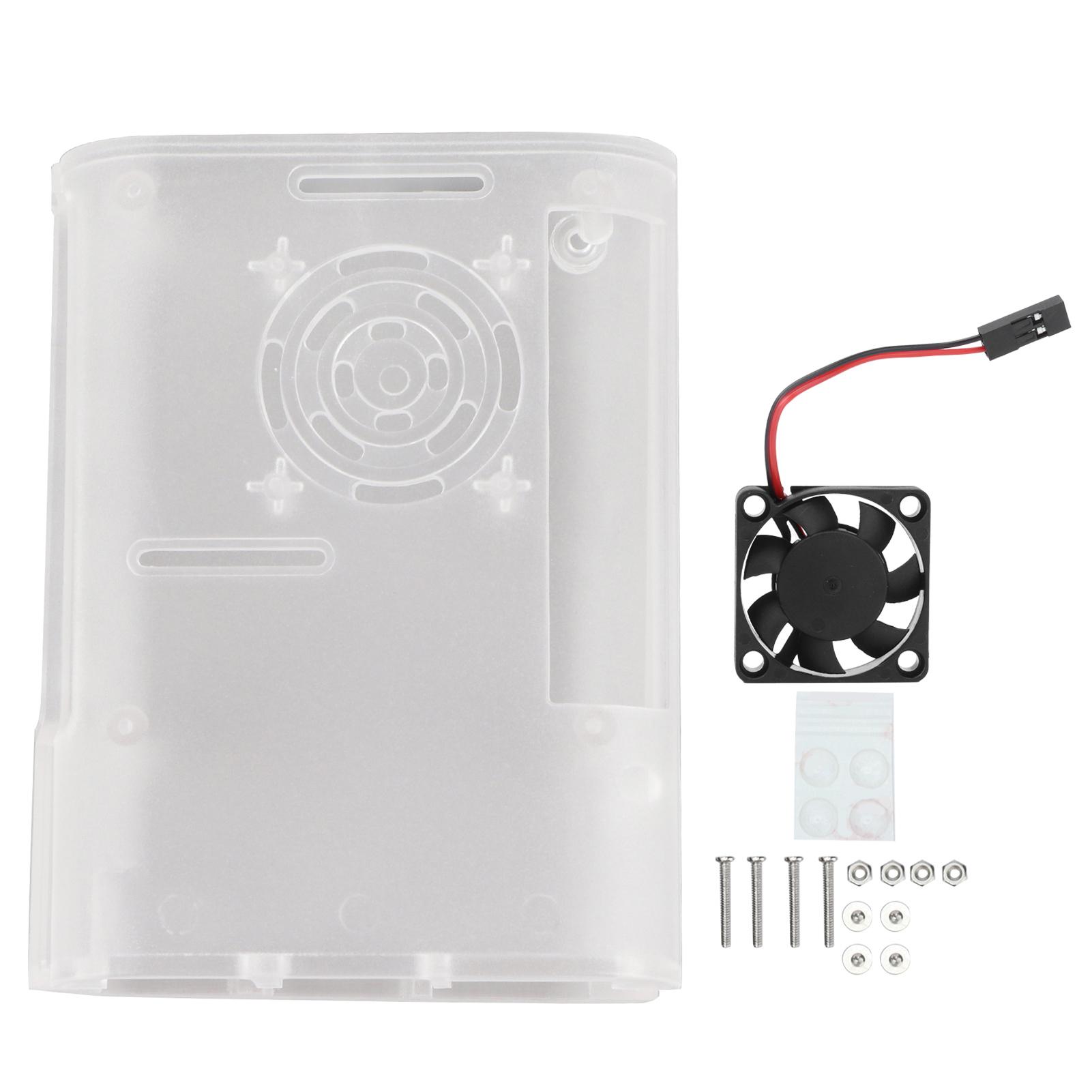 Enclosure for Raspberry Pi 4 Model B ABS Case Microcomputer Cooling Shell with Non Slip Mat
Enclosure for Raspberry Pi 4 Model B ABS Case Microcomputer Cooling Shell with Non Slip Mat