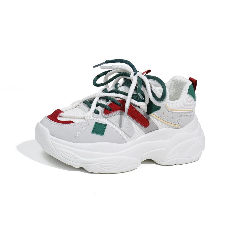 TUINANLE Легкие спортивные кроссовки для женщин Spring Daddy All-match Casual Trendy Sneakers 35 зелёный
TUINANLE Легкие спортивные кроссовки для женщин Spring Daddy All-match Casual Trendy Sneakers 35 зелёный
