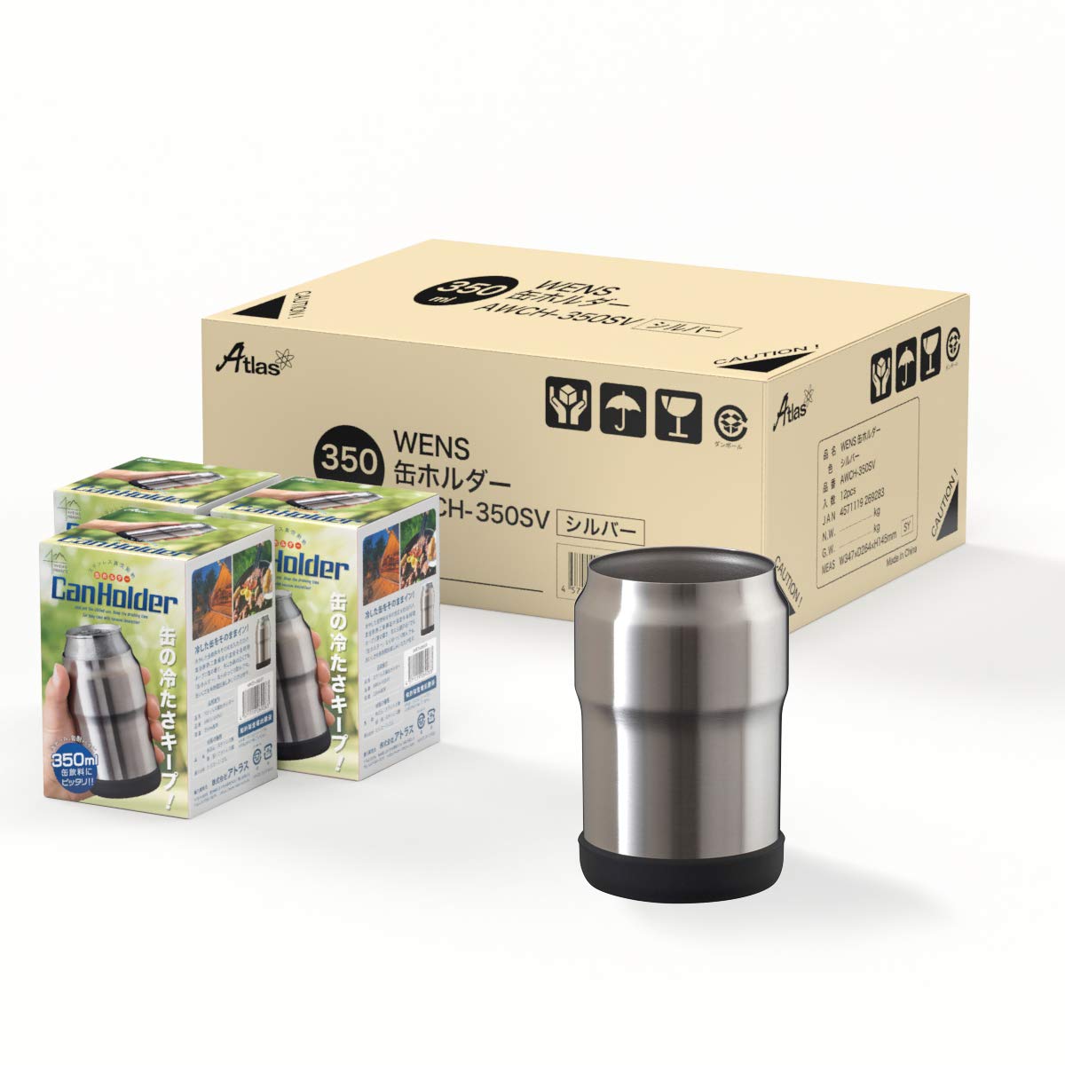 Atlas case set of for 350ml cold canned vacuum approximately 984 yen per piece sale, 12, cans, silver, storage, beer, insulation, AWCH-350SV12P срібний
Atlas case set of for 350ml cold canned vacuum approximately 984 yen per piece sale, 12, cans, silver, storage, beer, insulation, AWCH-350SV12P срібний