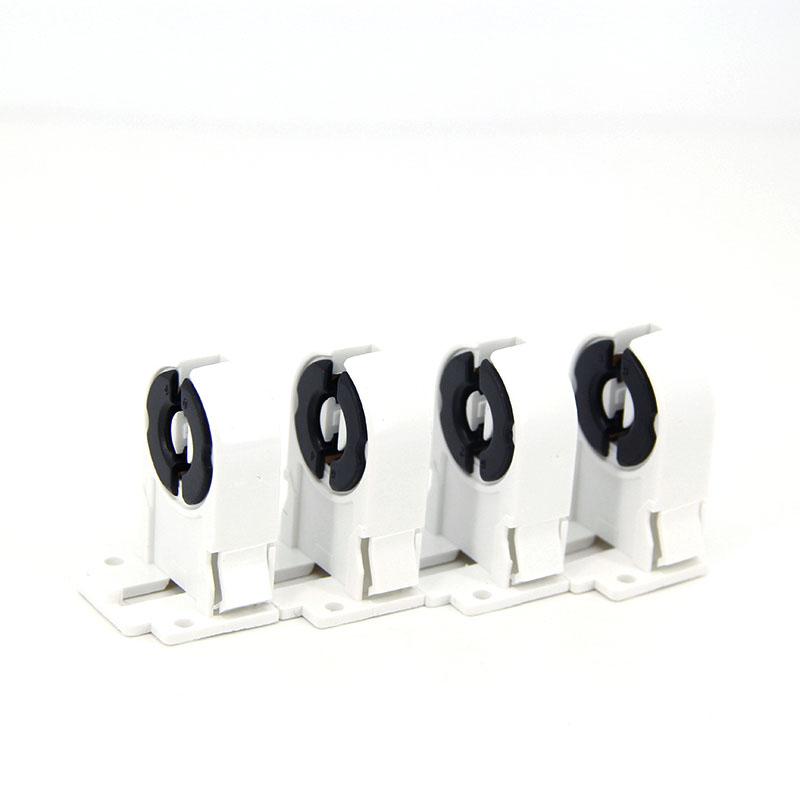 4pcs/lot (2pairs) T8 Lamp base Holder G13 Fluorescent Light Socket AC 100-250V Plastic suitable for LED bracket lamp Base 4pcs
4pcs/lot (2pairs) T8 Lamp base Holder G13 Fluorescent Light Socket AC 100-250V Plastic suitable for LED bracket lamp Base 4pcs