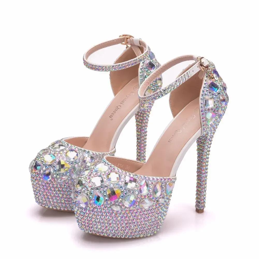Sandals Women 2026 Office Career Round Toe Rhinestone Buckle Strap PU 14CM Thin Heels Fashion Party Prom Heels For Women Silvery 41
Sandals Women 2026 Office Career Round Toe Rhinestone Buckle Strap PU 14CM Thin Heels Fashion Party Prom Heels For Women Silvery 41