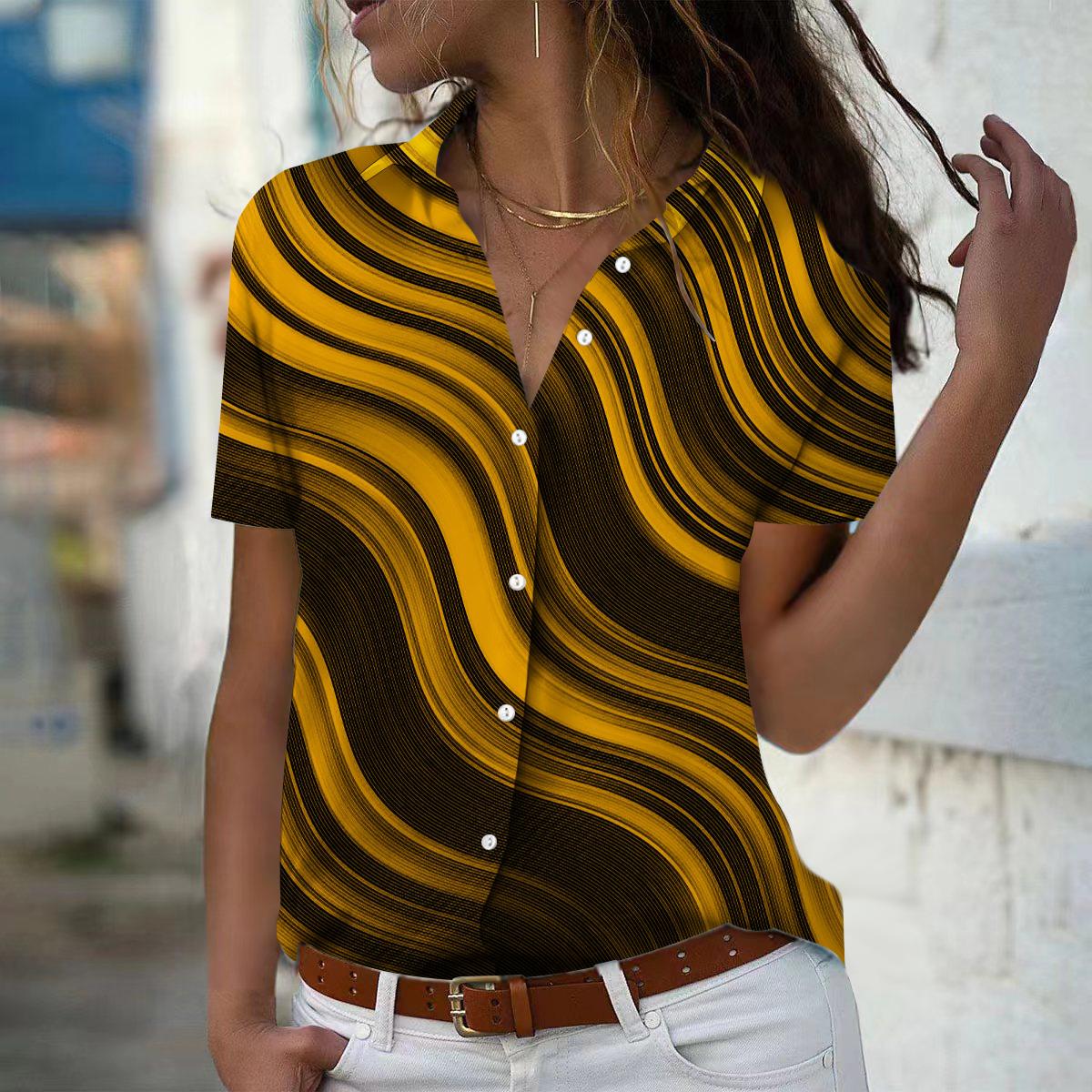 2025 Лето Новая Мода Женская Геометрический Принт Короткий Рукав V-образный Вырез Повседневная Рубашка Топ на Пуговицах 8XL оранжевый
2025 Лето Новая Мода Женская Геометрический Принт Короткий Рукав V-образный Вырез Повседневная Рубашка Топ на Пуговицах 8XL оранжевый