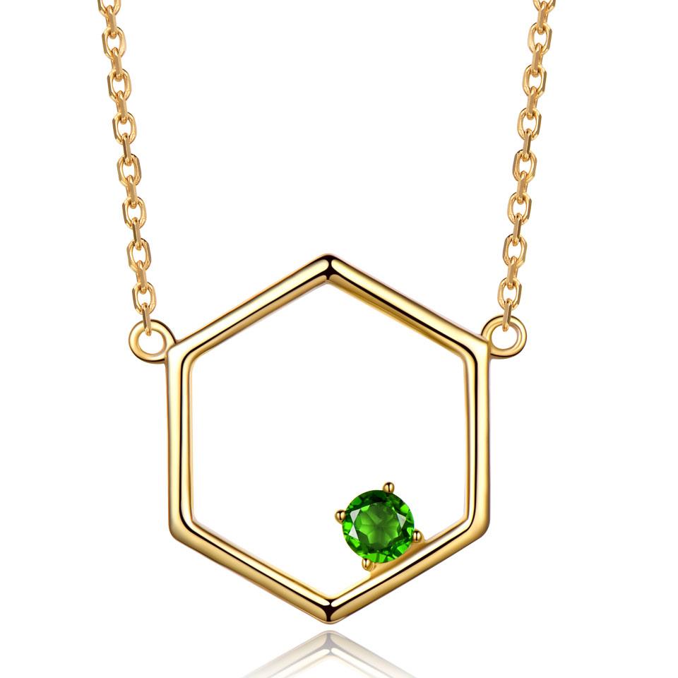 Полые шестигранные ожерелья из зеленого диопсида 14 карат с покрытием из золота 45 см из стерлингового серебра 925 пробы для женщин золотой
Полые шестигранные ожерелья из зеленого диопсида 14 карат с покрытием из золота 45 см из стерлингового серебра 925 пробы для женщин золотой