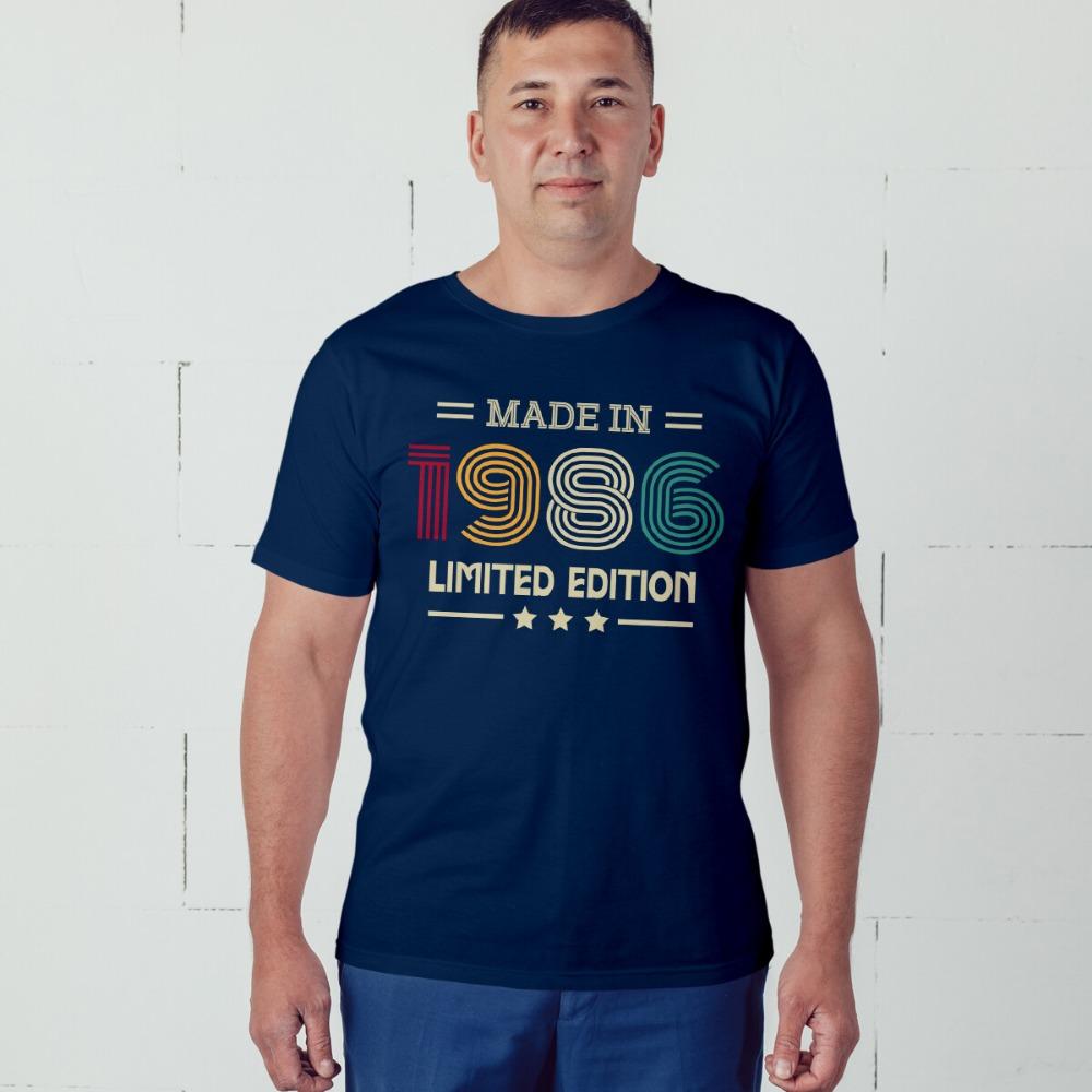 Made in 1986 Mens T Shirt 40th Birthday Gift Men Unisex Harajuku Aesthetic Clothes 80s Vintage Streetwear Daily Life 3XL
Made in 1986 Mens T Shirt 40th Birthday Gift Men Unisex Harajuku Aesthetic Clothes 80s Vintage Streetwear Daily Life 3XL