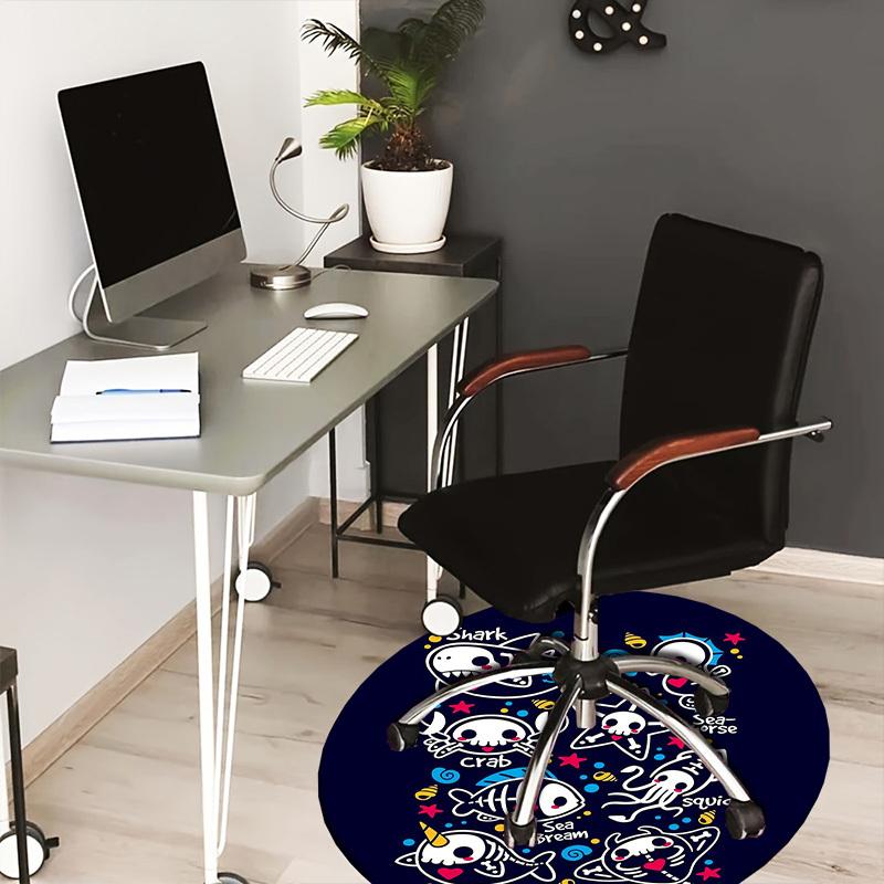 1pc Office Carpet Chair Mats Sea Creatures Skeletons Perfect for Decorating Office Chairss, Or Bedrooms.YDT566 80cm by 80cm
1pc Office Carpet Chair Mats Sea Creatures Skeletons Perfect for Decorating Office Chairss, Or Bedrooms.YDT566 80cm by 80cm