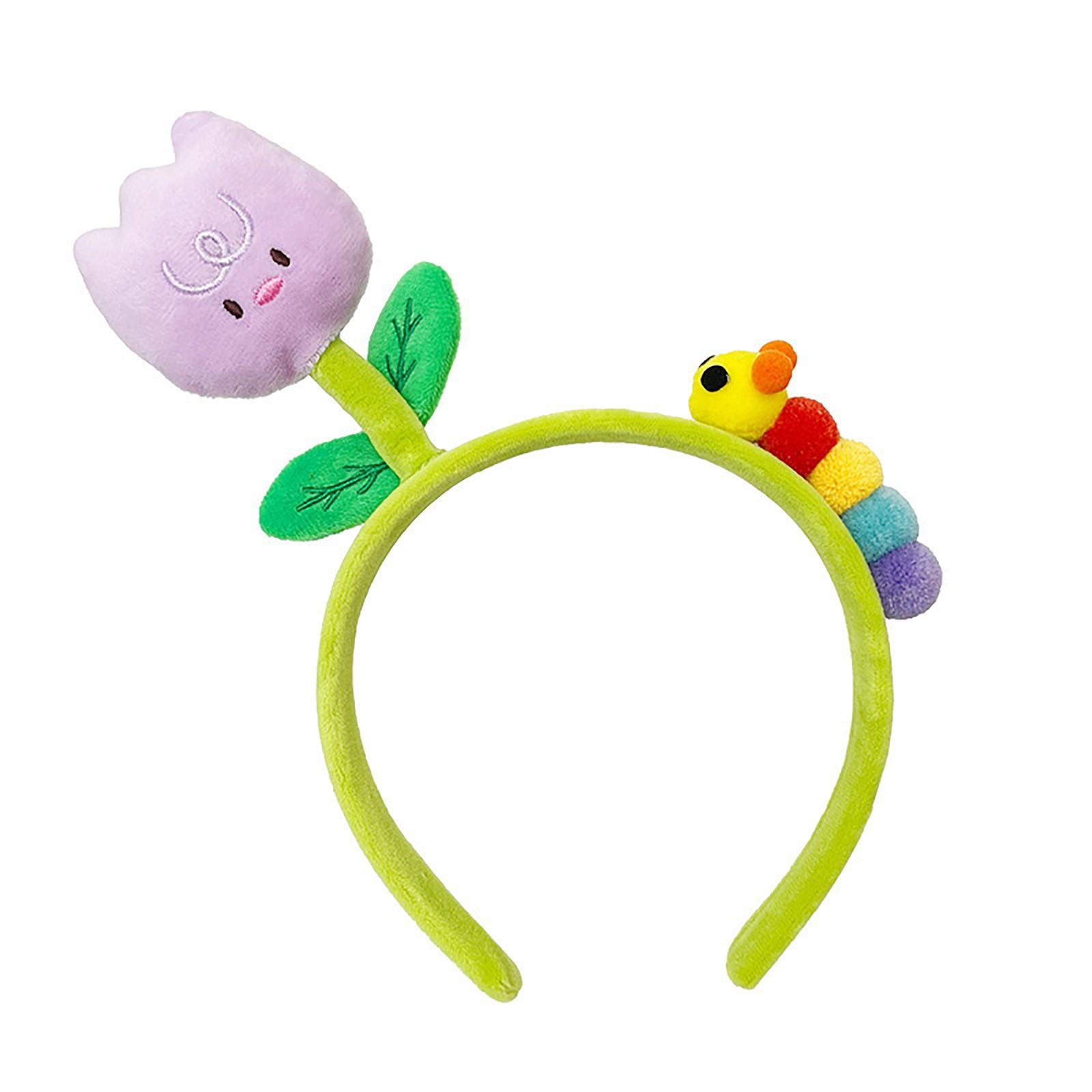 Мультяшный головной убор цветы милый ободок One Size фиолетовый
Мультяшный головной убор цветы милый ободок One Size фиолетовый