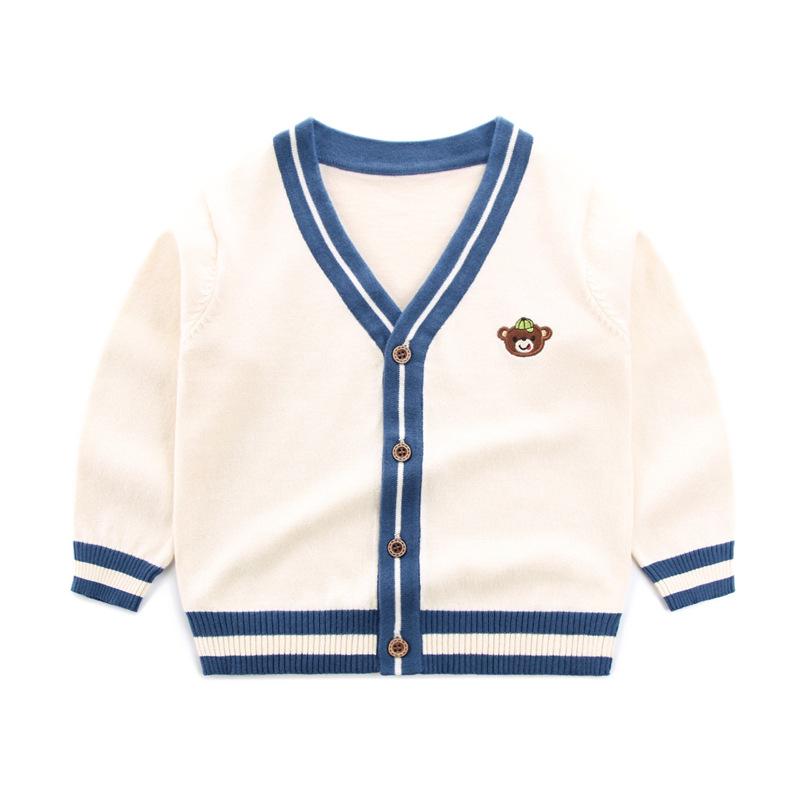 Кардиган для мальчиков, свитер, детская хлопковая вязаная верхняя одежда с v-образным вырезом, повседневная куртка с вышивкой 140cm бежевый
Кардиган для мальчиков, свитер, детская хлопковая вязаная верхняя одежда с v-образным вырезом, повседневная куртка с вышивкой 140cm бежевый