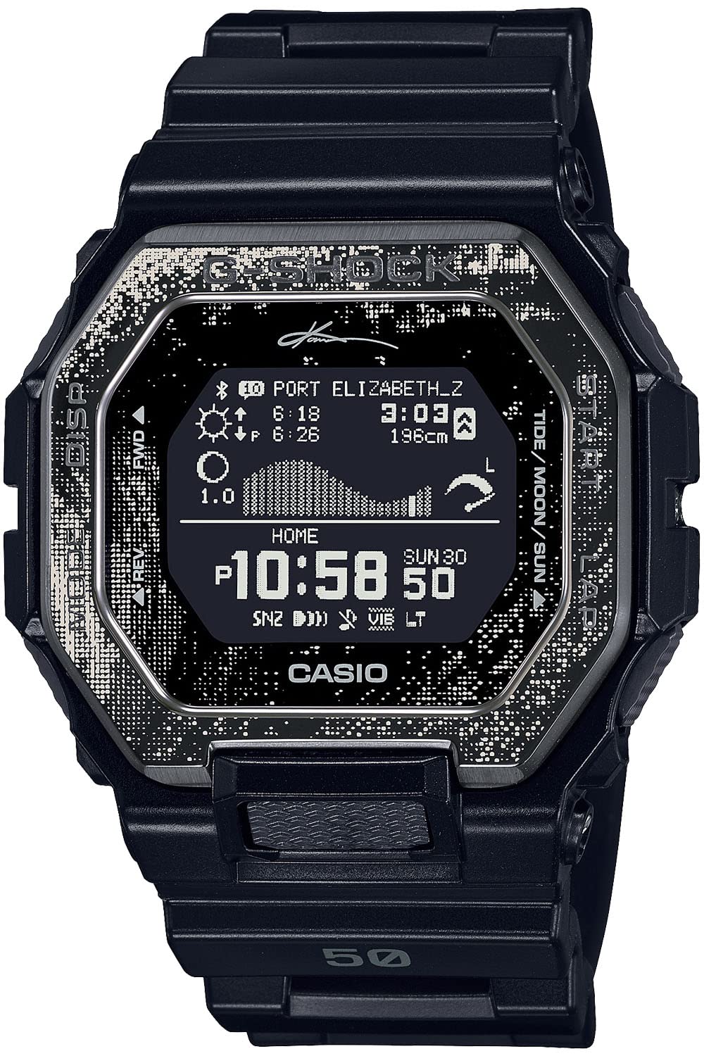 Casio Smartphone Link Igarashi Kanoa Signature Model Black Watch G-Shock G-LIDE GBX-100KI-1JR Men s
Casio Smartphone Link Igarashi Kanoa Signature Model Black Watch G-Shock G-LIDE GBX-100KI-1JR Men s