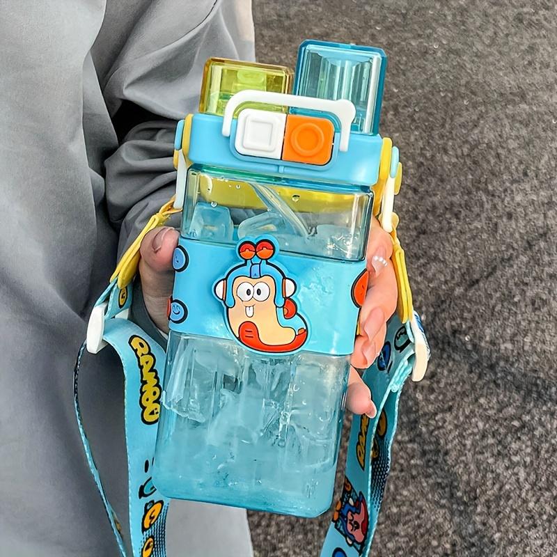 Мультяшный пластиковый стакан для воды 19,27 унций, стакан для питьевой воды, стакан для питья с ремешком, портативный
Мультяшный пластиковый стакан для воды 19,27 унций, стакан для питьевой воды, стакан для питья с ремешком, портативный