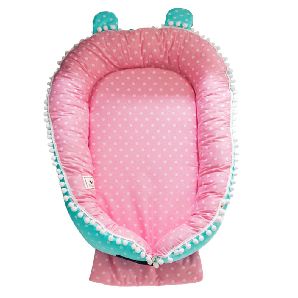 Cute Sleep Nest Portable Cozy Bed Cushion Detachable Washable pink wave point#0
Cute Sleep Nest Portable Cozy Bed Cushion Detachable Washable pink wave point#0