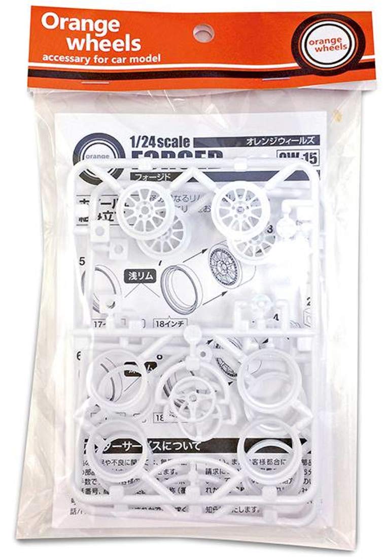 Asuka Model Orange Wheels Forged White Plastic Model Parts 1/24 OW-15 белый
Asuka Model Orange Wheels Forged White Plastic Model Parts 1/24 OW-15 белый