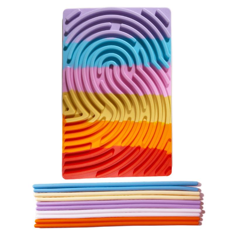 Sensory Activity Board For Kid Busy Board Motor Skills Montessori Toy Relaxing Stress Colored Silicone Rod Travel Toy Gift Boy
Sensory Activity Board For Kid Busy Board Motor Skills Montessori Toy Relaxing Stress Colored Silicone Rod Travel Toy Gift Boy