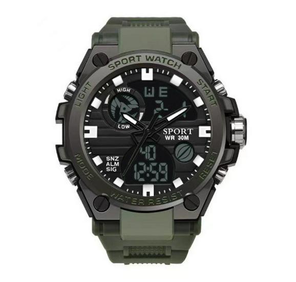 Мужские многофункциональные светящиеся спортивные часы для студентов и молодежи
Мужские многофункциональные светящиеся спортивные часы для студентов и молодежи