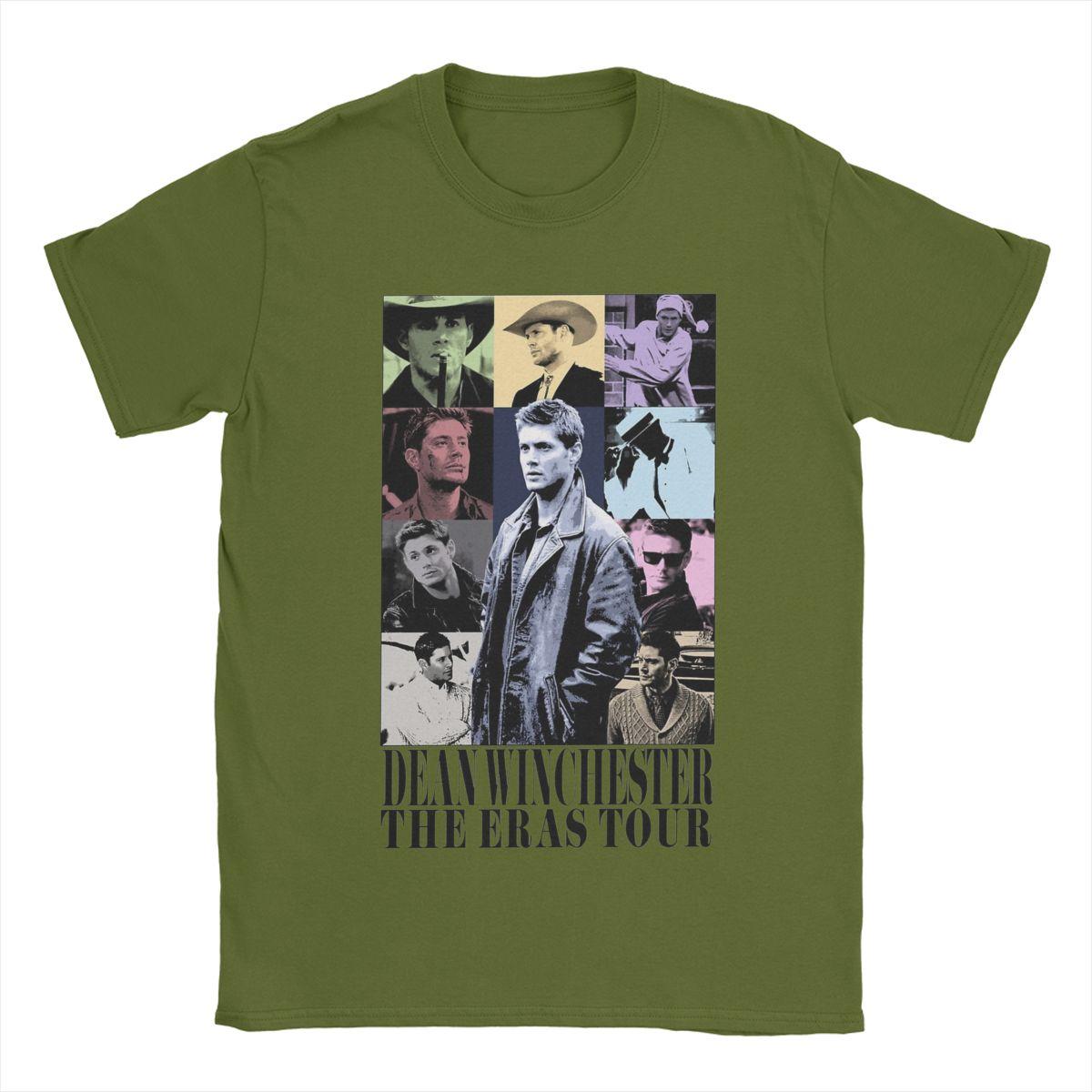Dean Winchester Supernatural T Shirt Men Cotton Vintage T-Shirts Round Collar Tee Shirt Short Sleeve Clothing Gift Idea 4XL
Dean Winchester Supernatural T Shirt Men Cotton Vintage T-Shirts Round Collar Tee Shirt Short Sleeve Clothing Gift Idea 4XL