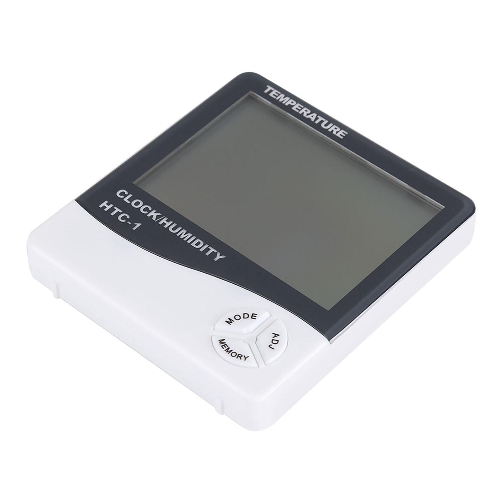 Digital LCD Indoor Thermometer Hygrometer Temperature Humidity Meter with Alarm Clock
Digital LCD Indoor Thermometer Hygrometer Temperature Humidity Meter with Alarm Clock