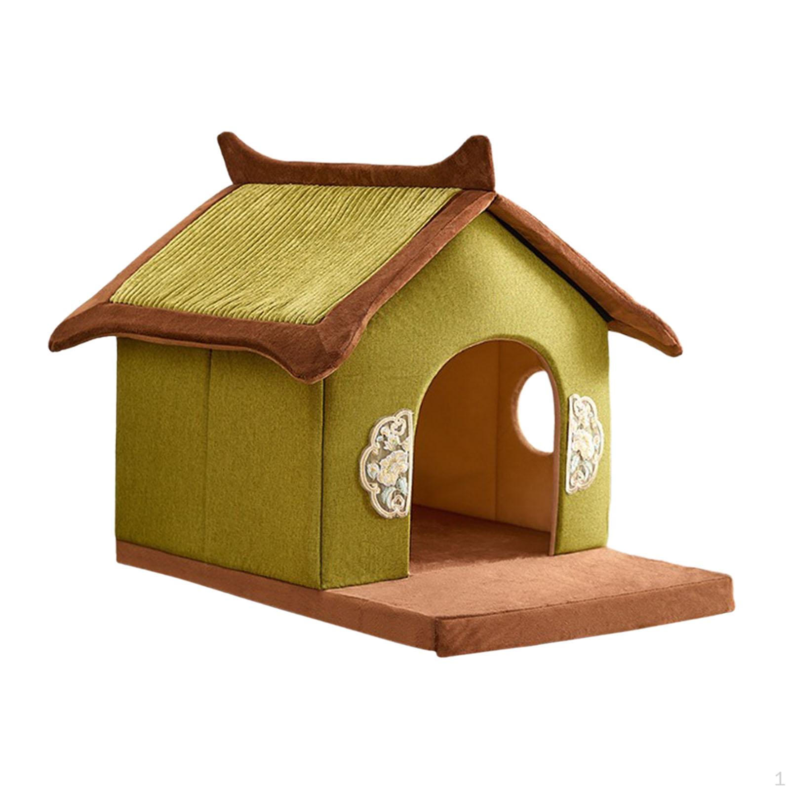 Cat Bed House Hut Kitten Shelter Non Slip Removeable Washable Bunny Comfortable Nest S
Cat Bed House Hut Kitten Shelter Non Slip Removeable Washable Bunny Comfortable Nest S
