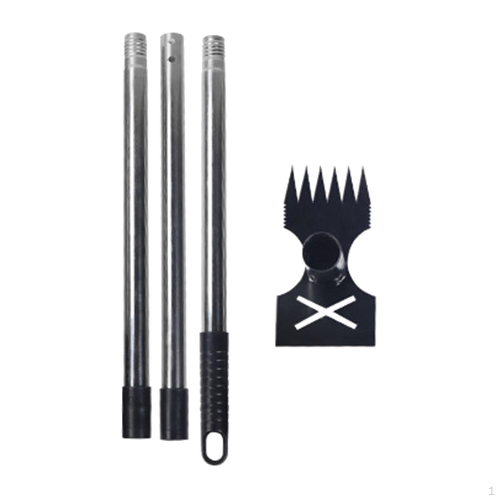 Weed Puller Tool 2 in 1 Manual Hand Rake for Uprooting Driveway Weeding 3 Section Handle 3 Section Handle
Weed Puller Tool 2 in 1 Manual Hand Rake for Uprooting Driveway Weeding 3 Section Handle 3 Section Handle